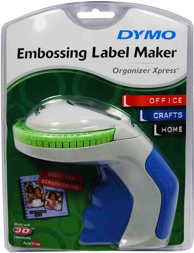 DYMO Organizer Xpress Handheld Embossing Label Maker (12965) | Amazon (US)