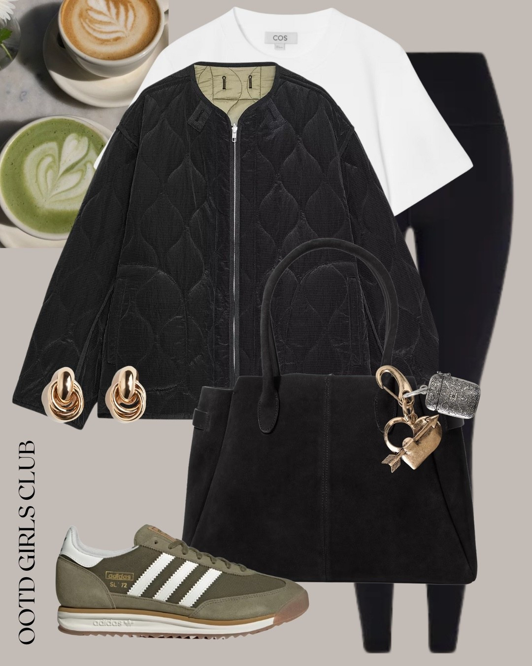 Khaki activewear 

#LTKeurope #LTKautumn #LTKuk