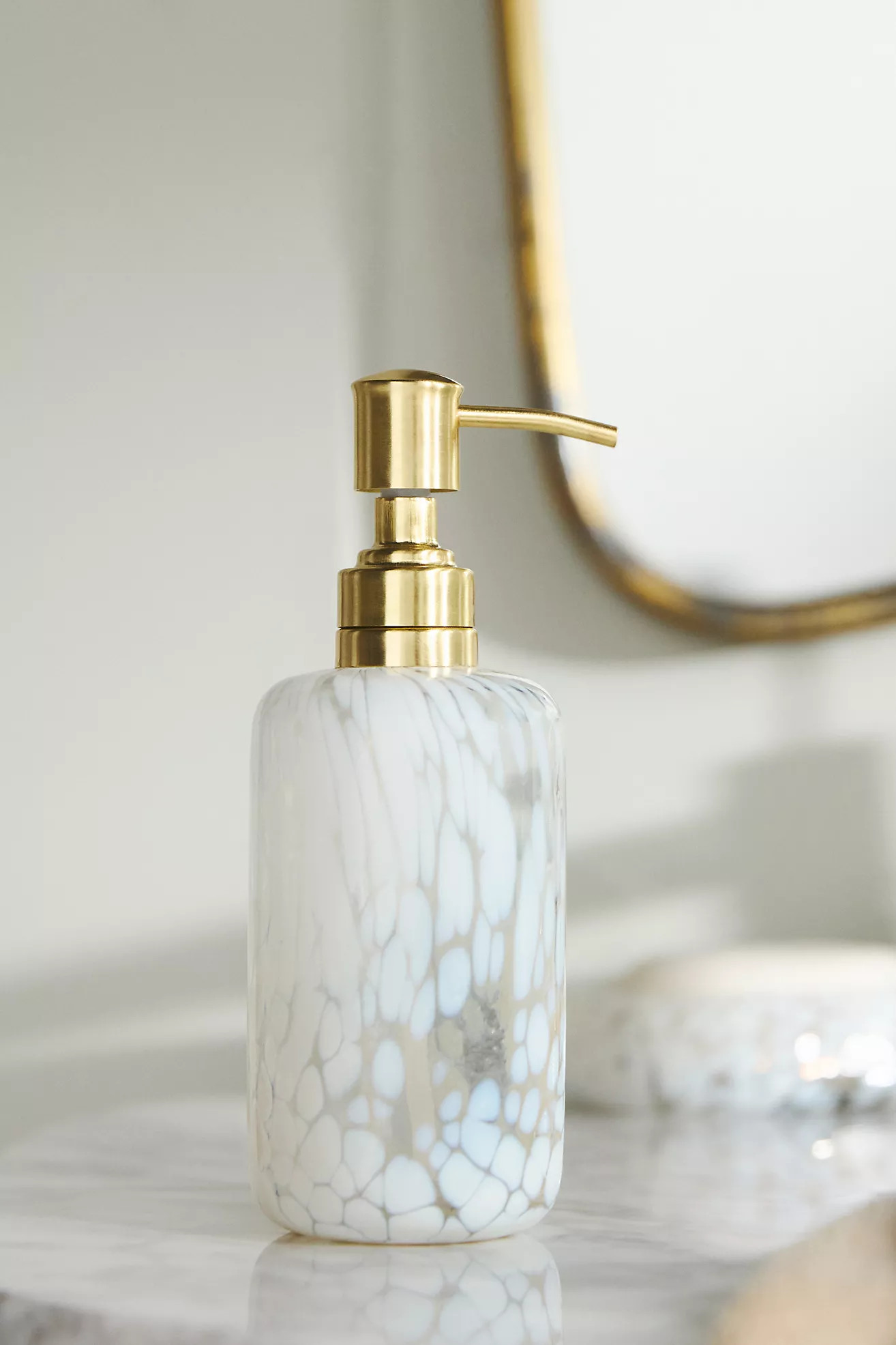 Bryn Glass Soap Dispenser | Anthropologie (US)