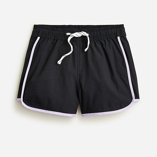 Girls' fishtail hem active shorts | J. Crew US
