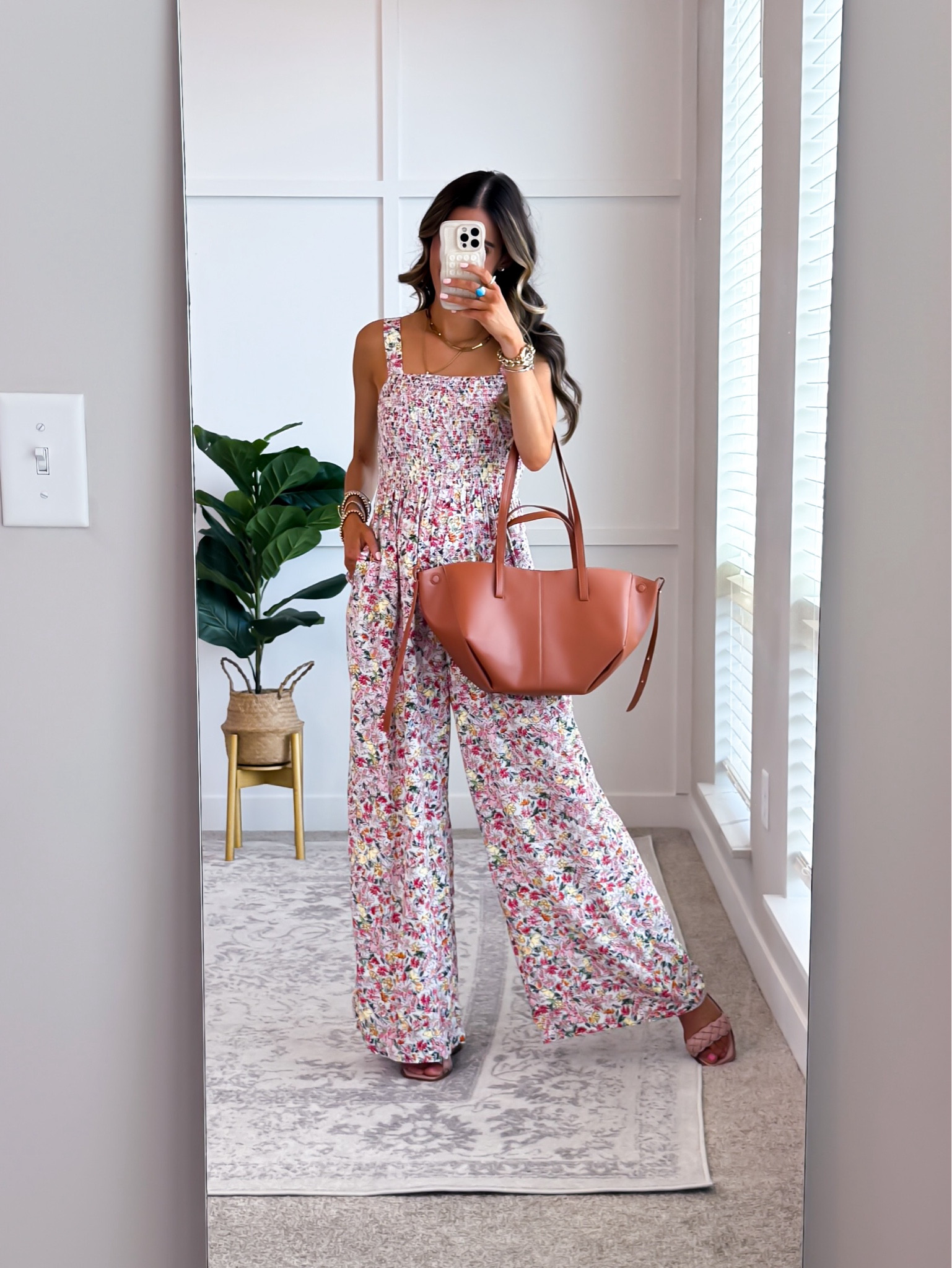 This non maternity / bump friendly jumpsuit is SO COMFY! Transition it from summer to fall with a third layer. I’m wearing my true to size - small. 

#LTKStyleTip #LTKBacktoSchool #LTKFindsUnder50