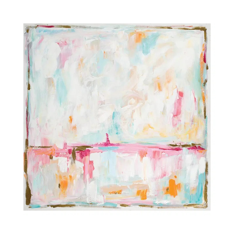 Cotton Candy Cloud by L. Hewitt - Painting | Wayfair North America