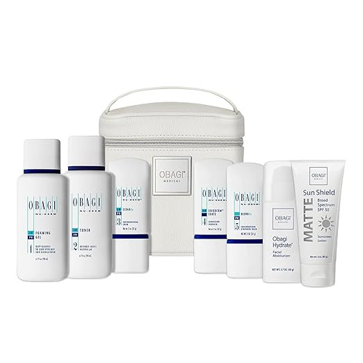 Obagi Medical Nu-Derm Fx System Normal to Oily Bundle - Includes: Foaming Gel, Toner, Clear, Exfo... | Amazon (US)