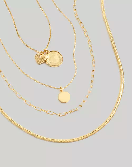 Classic Chain Necklace Set | Madewell