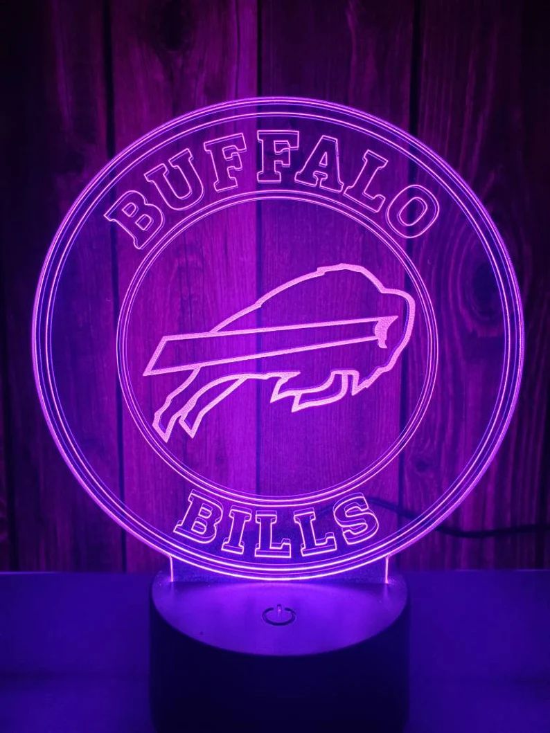 Buffalo Bills 3D Lamp | Etsy | Etsy (US)