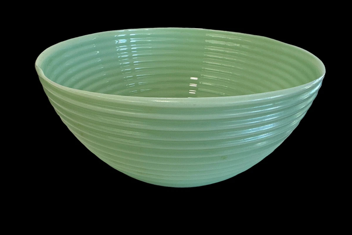 Jadeite Bowl Honeycomb Green Milk Glass Ribbed Mixing Pioneer Woman Discontinued  | eBay | eBay US