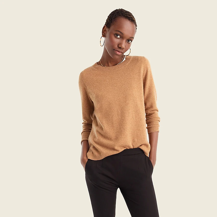 Cashmere crewneck sweater | J. Crew US
