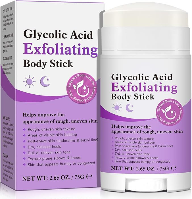 Glycolic Acid Exfoliating Body Stick – Glycolic Acid & Salicylic Acid, Helps Smooth Rough Skin,... | Amazon (US)
