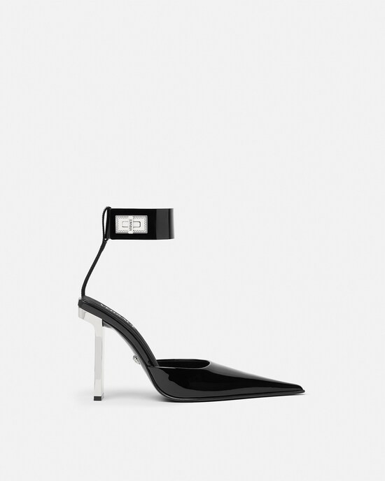 Slice Slingback Pumps 105 mm | Versace (US)