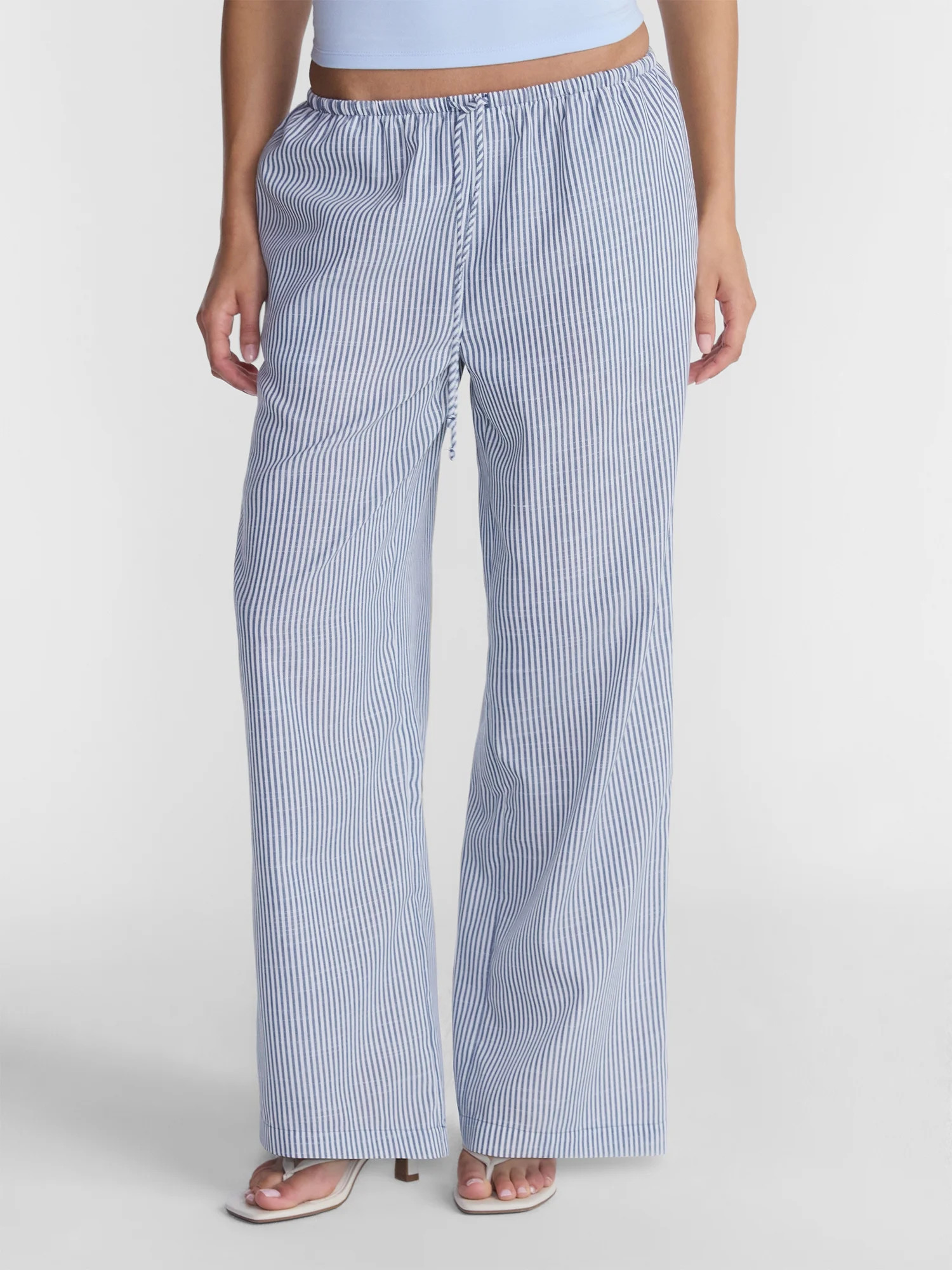 No Boundaries Drawstring Beach Pant, Women's and Women's Plus | Walmart (US)