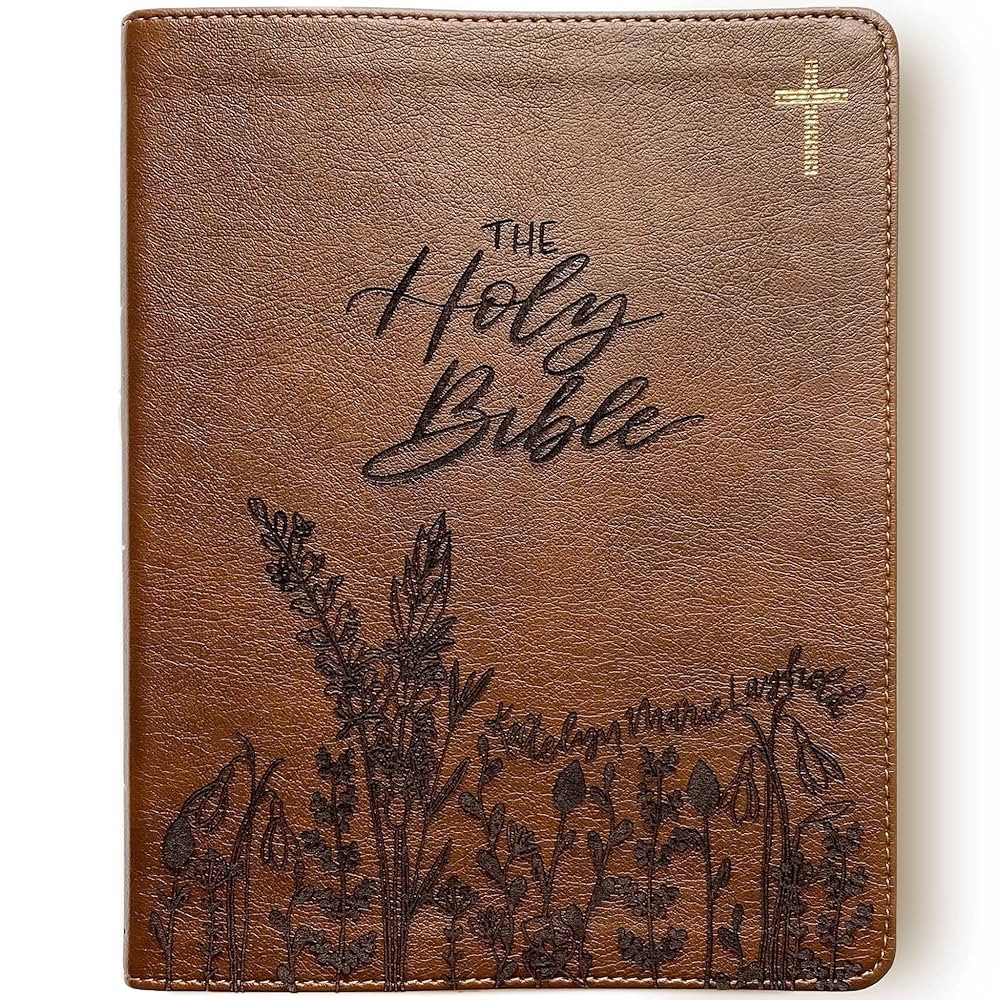 Hand Lettered and Laser Engraved NIV Journaling Bible, Personalized Gift, Custom Name Engraving A... | Amazon (US)