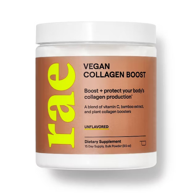 Rae Vegan Collagen Boost Dietary Supplement Bulk Powder for Natural Collagen Production - Unflavo... | Target