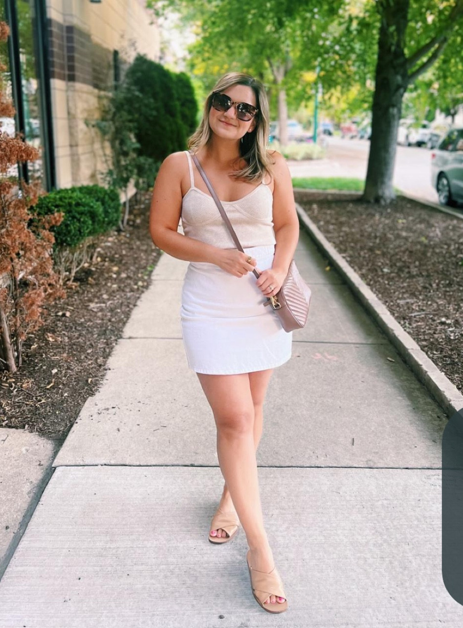 Tank and skirt on sale! 
Tank - small
Skirt - 26

#LTKSale #LTKfindsunder100 #LTKsalealert