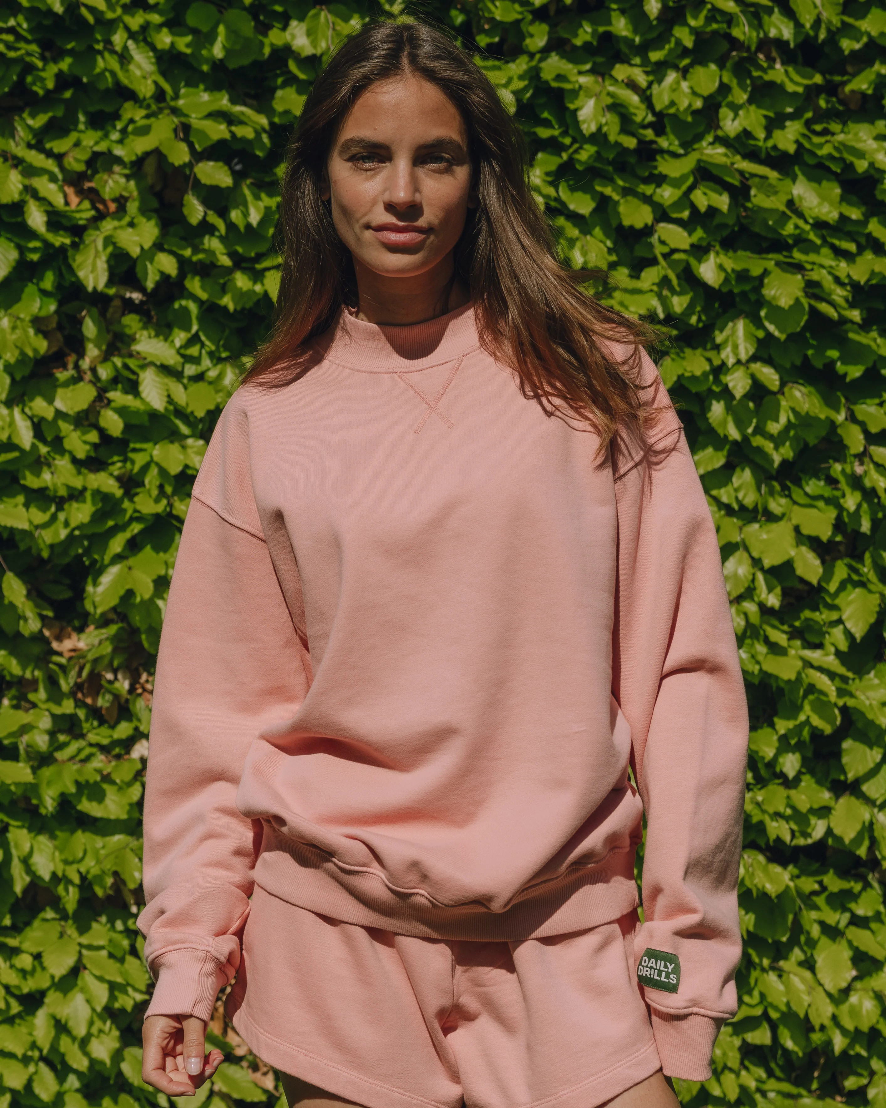 Unisex Vintage Crew - Dusty Rose | Daily Drills
