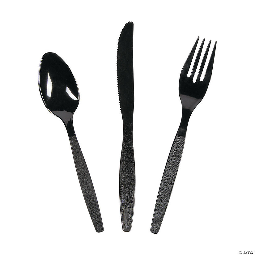 Bulk Plastic Cutlery Sets for 70 | Oriental Trading Company