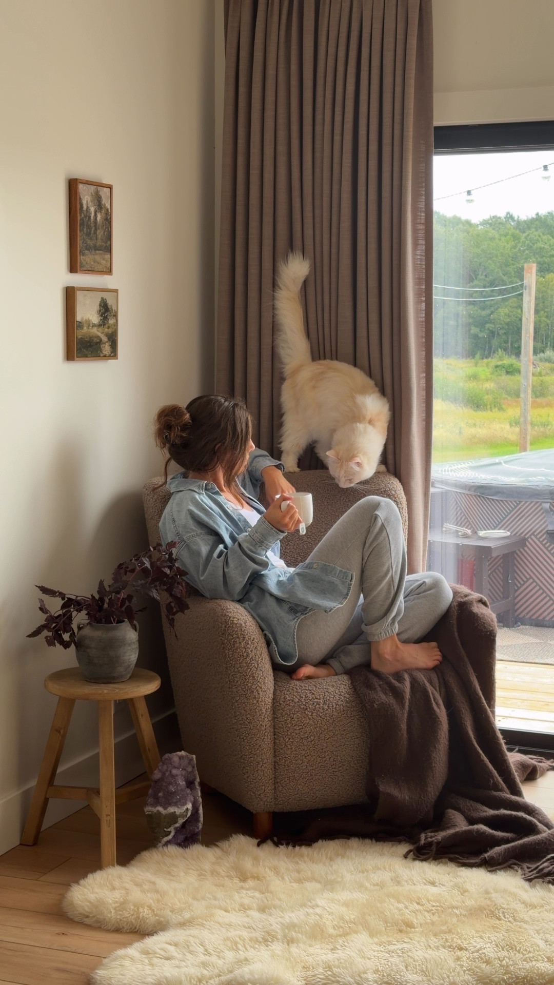 hot girl summer was fun but give me a comfy chair, a blanket, a herbal tea and a stage 3 clinger cat and I’m set.

#LTKfall #LTKsale #LTKhome