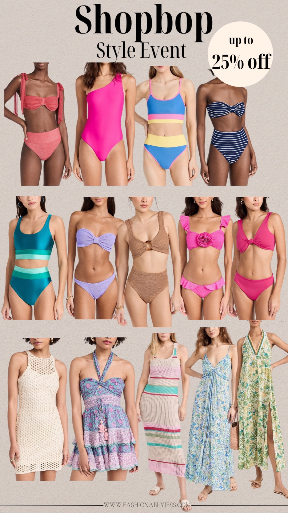 So many cute bathing suits for the summer now on sale at Shopbop !

#LTKswim #LTKsalealert #LTKstyletip