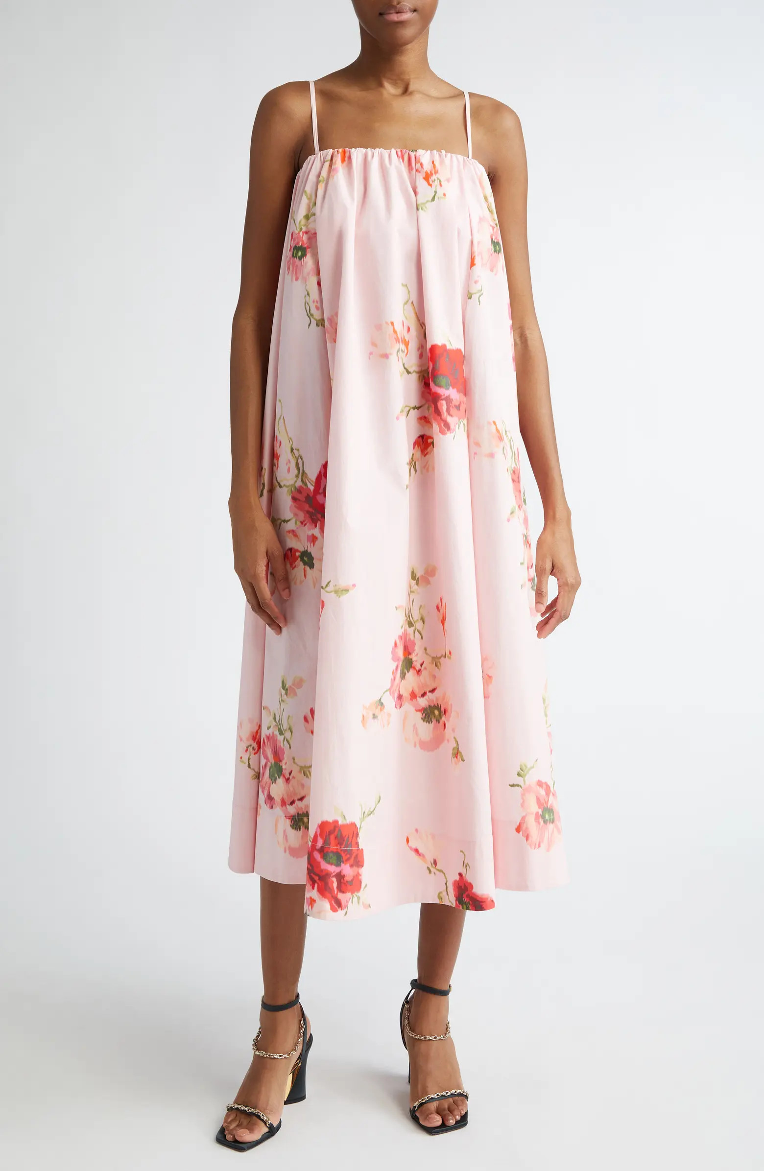 Zimmermann Lightburst Puff Midi Dress | Nordstrom | Nordstrom
