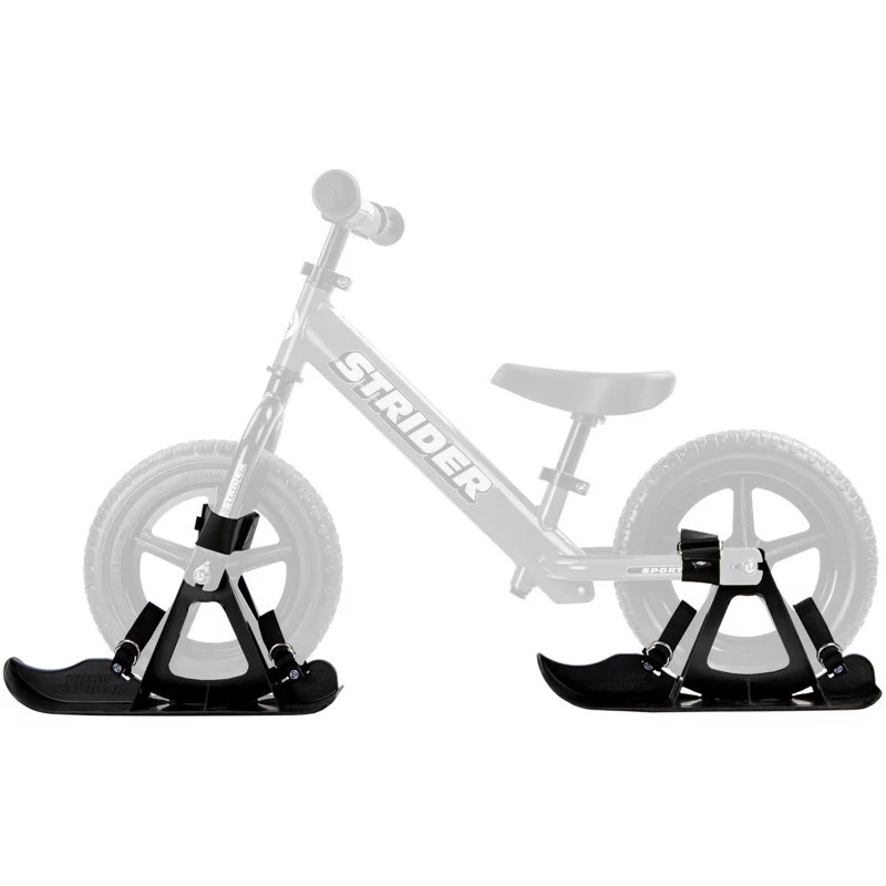 Strider Kids' 12 Snow Ski Set Black - Skateboard And Accessoriesories at Academy Sports | Academy Sports + Outdoors