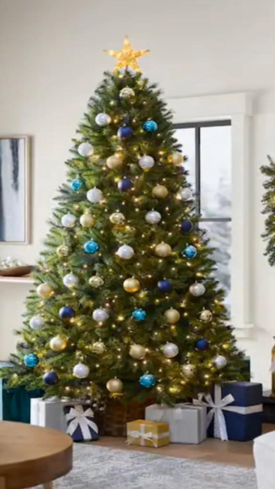 Gorgeous 7.5 ft. Oxford Pine LED Pre-Lit Artificial Christmas Tree ready to bring the Holiday Spirit into your home. #Christmastree #homedepot

#LTKHome #LTKHoliday #LTKFindsUnder100