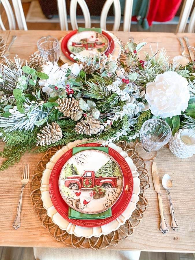 If you’re looking for a fun take on a traditional red and green tablescape, my red truck Christmas tablescape will be just what you need. 

#LTKSeasonal #LTKHome #LTKHoliday