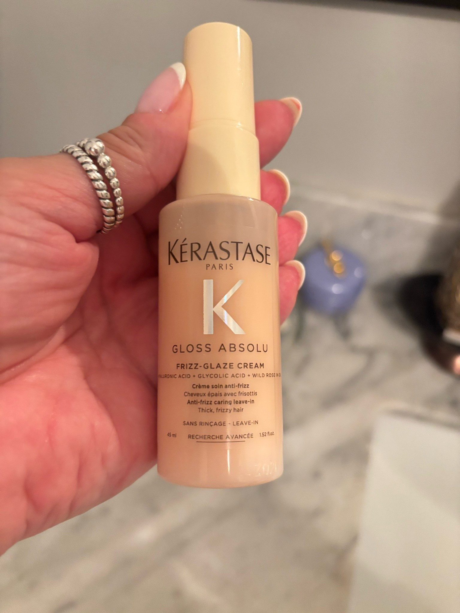 Game changer for thick, course frizzy hair