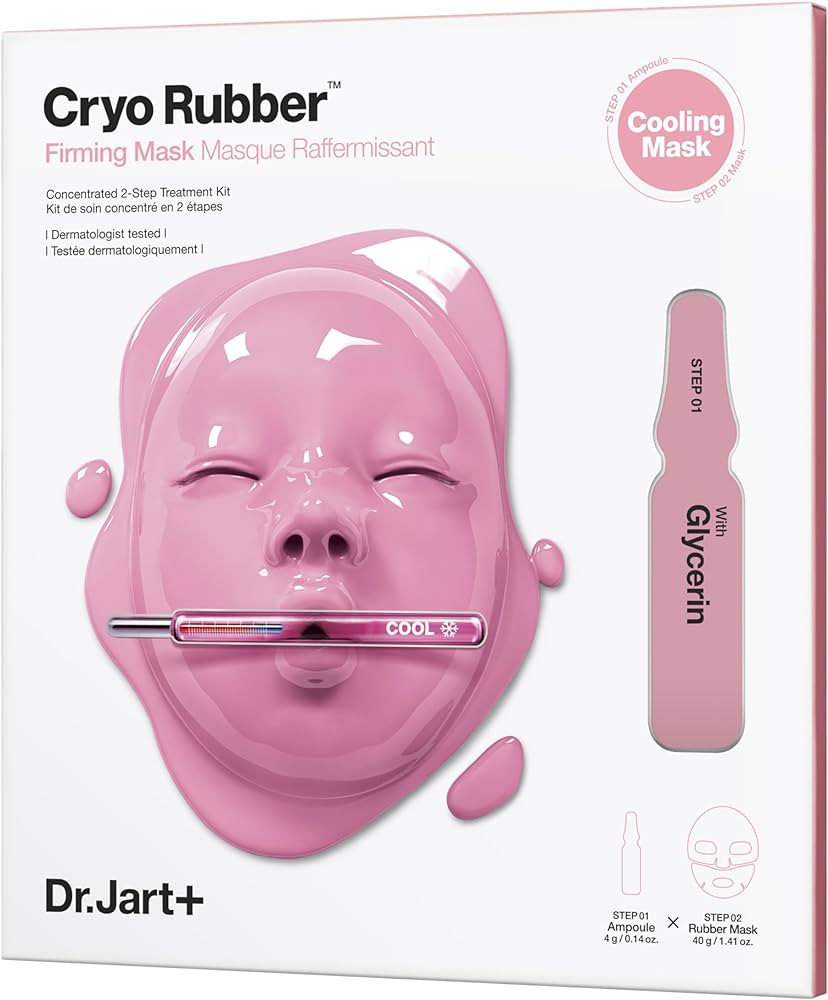 Dr.Jart+ Cryo Rubber Cooling Korean Face Mask | Korean Skin Care | Amazon (US)