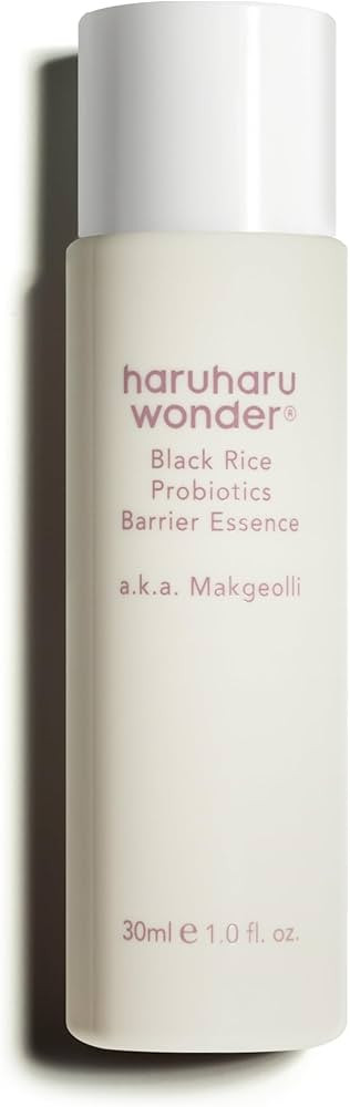 haruharu Wonder Black Rice Probiotics Barrier Essence 1.01 fl. oz., Travel Size Essence Toner to ... | Amazon (US)