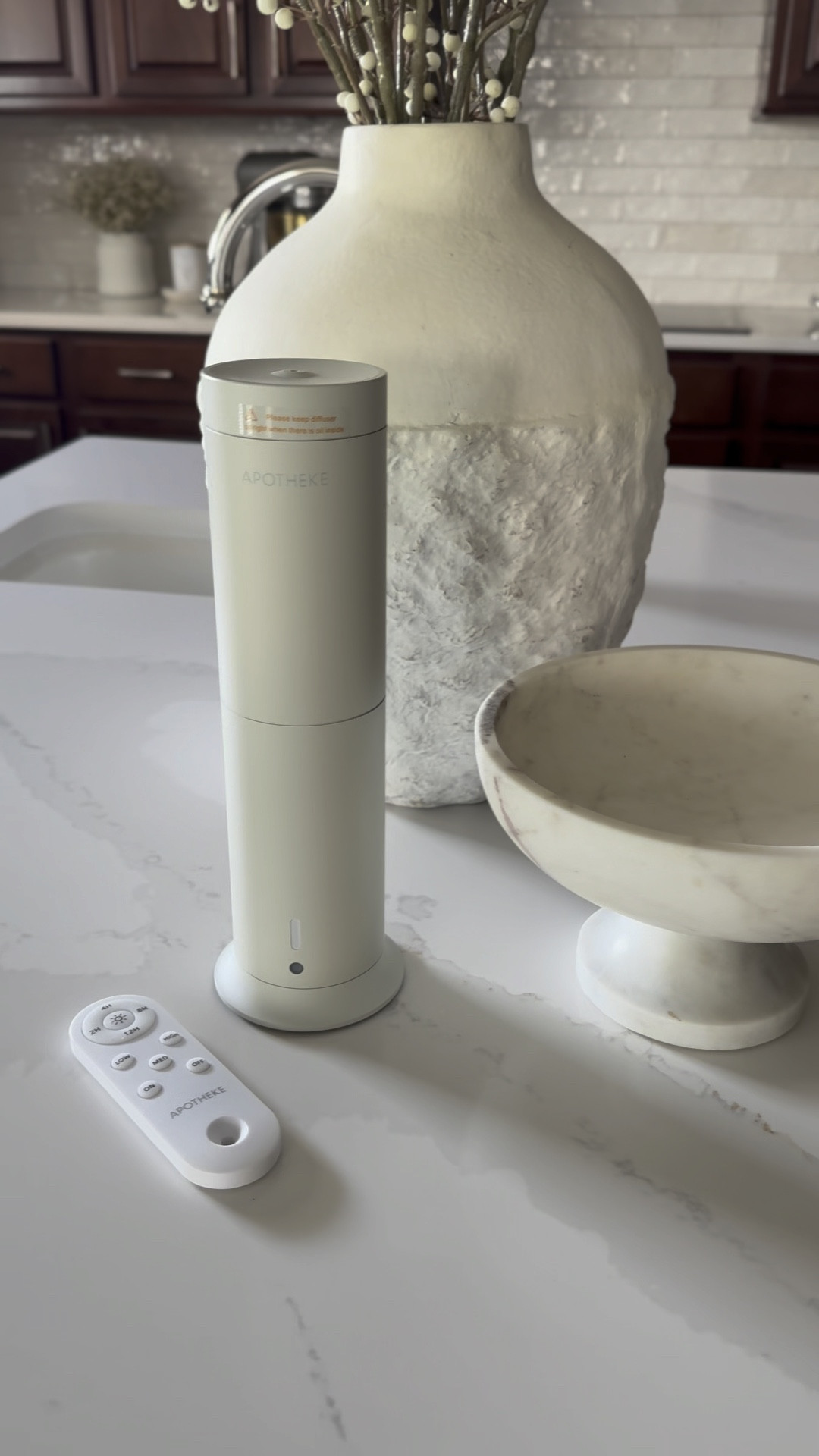 🌿Elevate your home’s ambiance with the Apotheke Scent Tower

In my search for an upgraded fragrance diffuser for my home, it came down to a popular plug-in brand and the new Scent Tower by Apotheke. I ended up going with the latter due to a few key elements that are simply unmatched. 

-The Apotheke Scent Tower uses cold-air diffusion and has a sleek, modern design. Its output can cover large rooms (up to 850 sq ft)!

-With adjustable intensity and scheduling options, you are in control— literally. Design features include a stylish remote with timer, intensity functions and light control.

-My absolute favorite feature is its portability.
The Scent Tower comes with a power adapter for charging and can be easily moved and relocated to any area of your choosing.

-While Scent tower is at a higher initial cost, the Apotheke Scent Tower is an eco-friendly reusable device that is focused on natural ingredients vs using recyclable cartridges. I am also able to use my preference of essential oils or fragrance oils.

Apotheke is the Luxury choice for larger spaces and design enthusiasts. 

#LTKHome #LTKVideo #LTKStyleTip