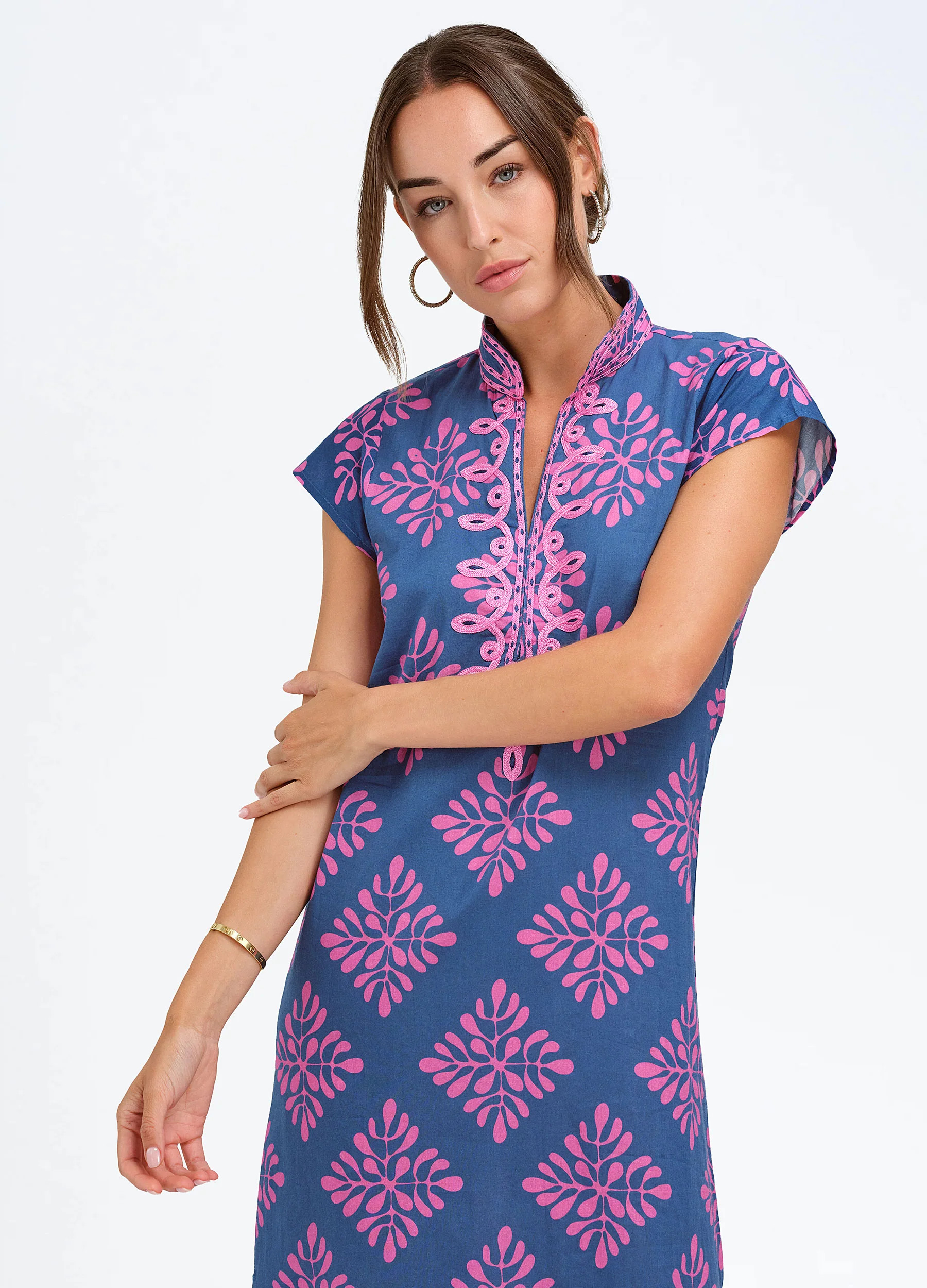 Lana Cap Sleeve Caftan | BELLA TU