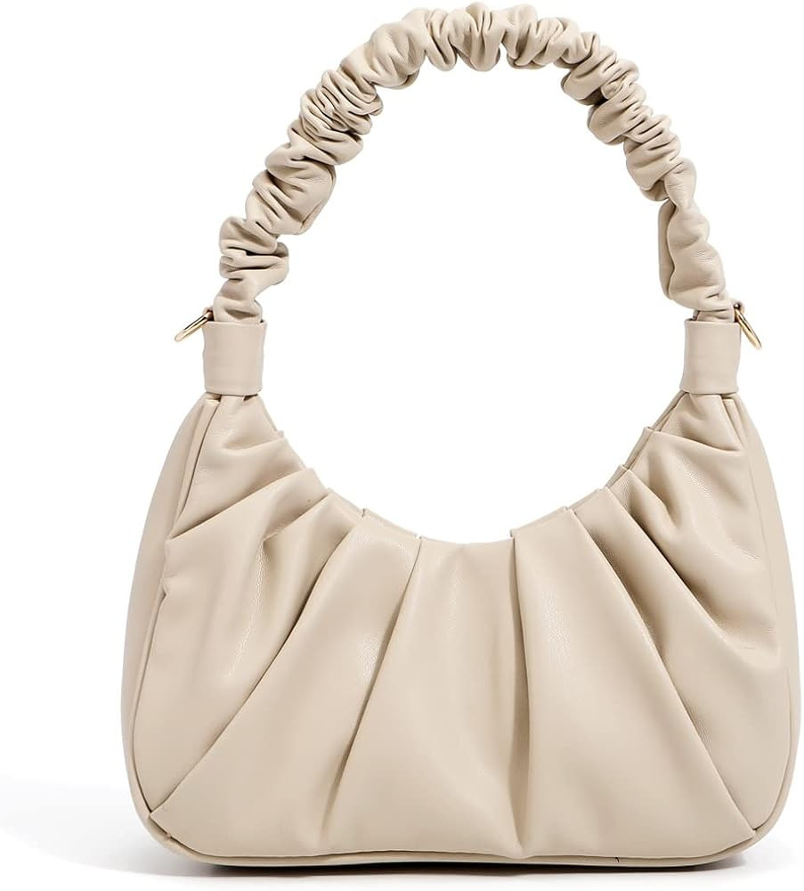 Classic Shoulder Bags for Women Cute Hobo Tote Mini Leather Handbag Clutch Purse Lightweight | Amazon (US)