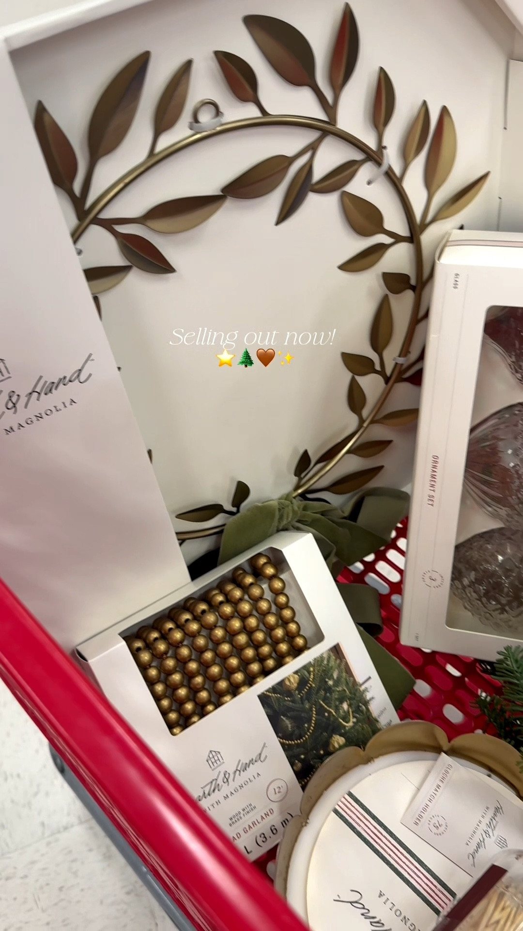 ✨ Here’s what’s about to be gone — both online and in stores!
The viral Hearth & Hand with Magnolia Holiday Collection is selling out so fast right now! 🎄🤍

I grabbed what I could in store today — these pieces are stunning and such amazing quality for the price! Don’t wait if you’ve had your eye on any of them — most won’t restock before Christmas! 🎯

🛍️ Shop what’s still left here + what’s in my cart trending now ⬇️

#HearthAndHand #MagnoliaHome #TargetStyle #TargetFinds #Viral #Christmasdecor #HolidayDecor #Hearthandhandwithmagnolia 