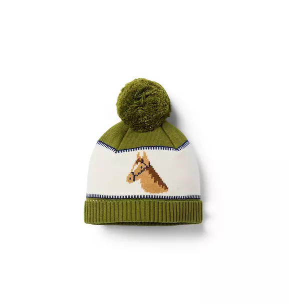 Baby Horse Pom Beanie | Janie and Jack