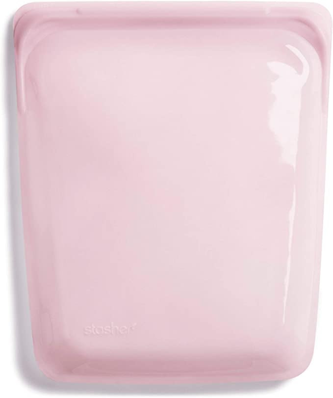 Stasher Silicone Reusable Storage Bag, 1/2 Gallon (Amethyst) | Food Meal Prep Storage Container |... | Amazon (US)