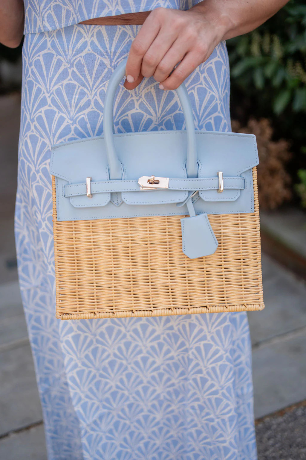 Margo Wicker Handbag- Colored | Lisi Lerch Inc