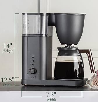 Café Specialty Drip Coffee Maker, 10-Cup Glass Carafe, WiFi Connected Smart Voice-to-Brew, Inclu... | Amazon (US)