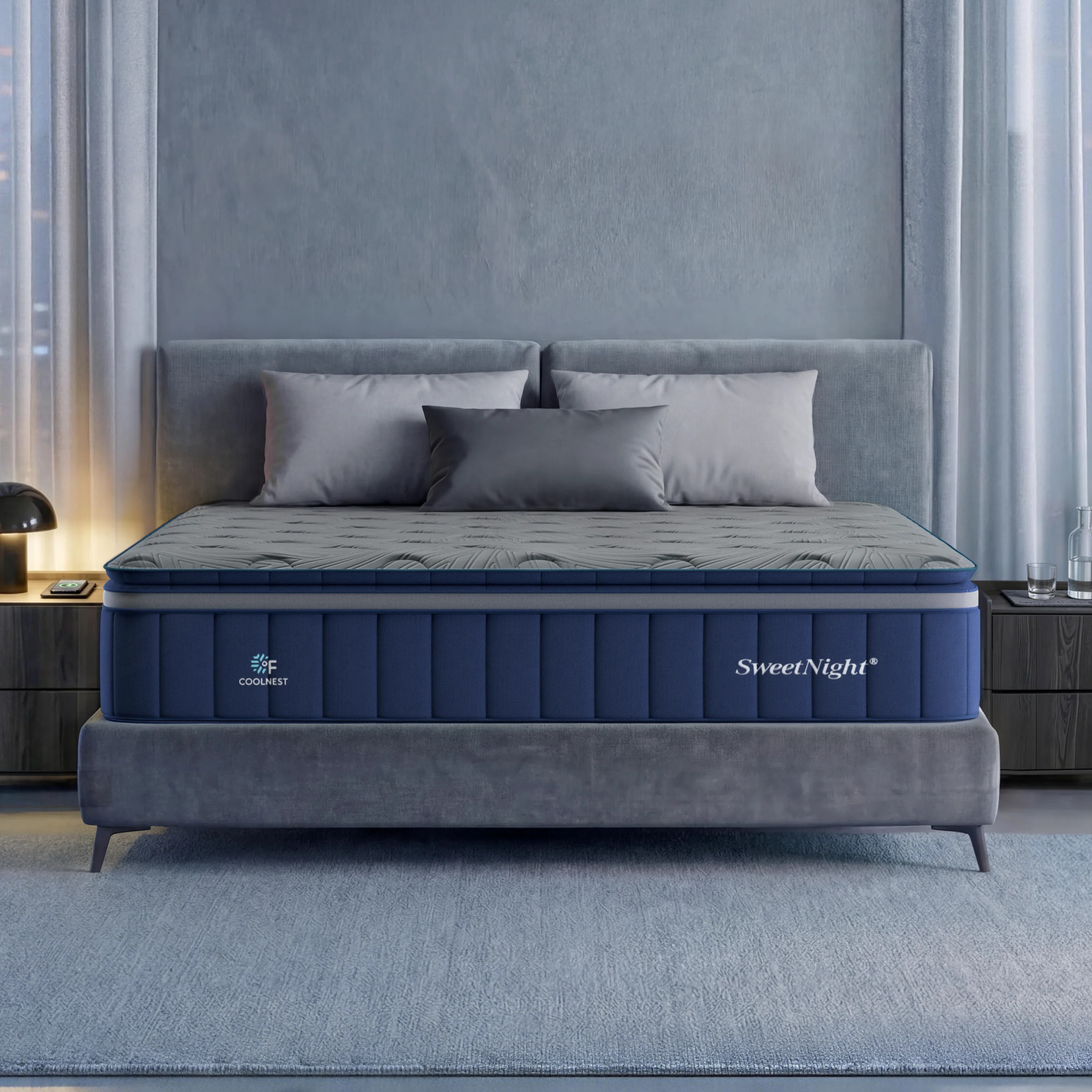 SweetNight CoolNest® Hybrid Mattress - Cooling & Support & Comfort | Sweetnight (US)