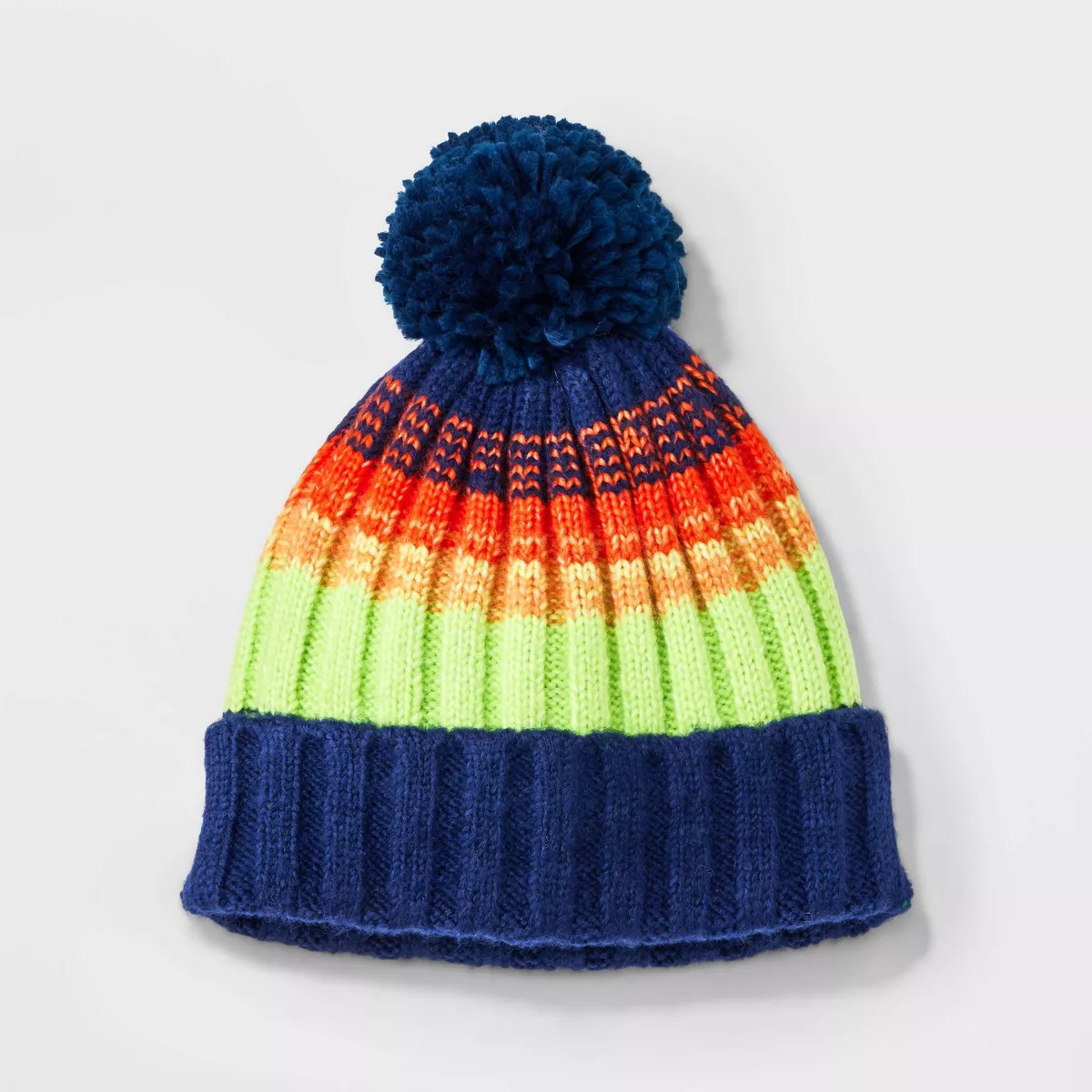 Toddler Ombre Beanie - Cat & Jack™ Blue | Target