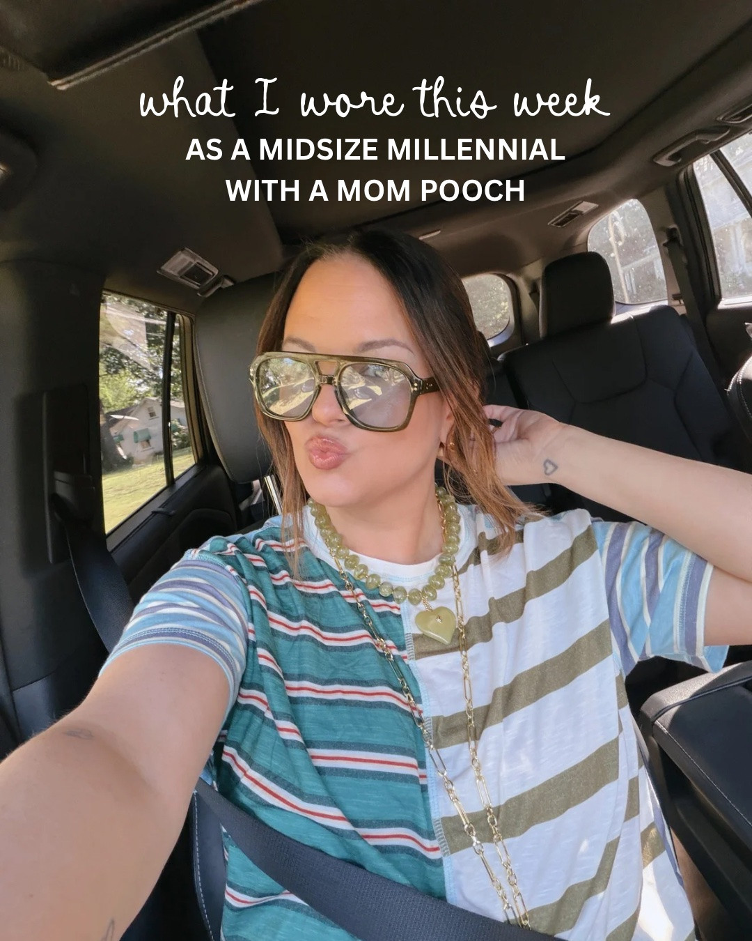 Outfits from this week as a midsize millennial with a mom pooch!!

Use code AMANDA for KC Chic jewelry to save 40%!!

#LTKmomlife #LTKootd #LTKMidsize