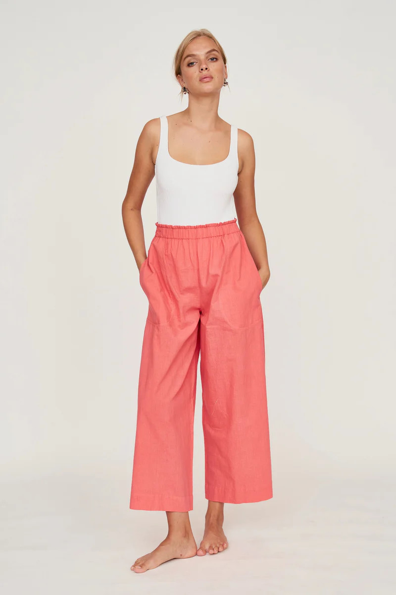 Mirth Pant in Coral | MIRTH