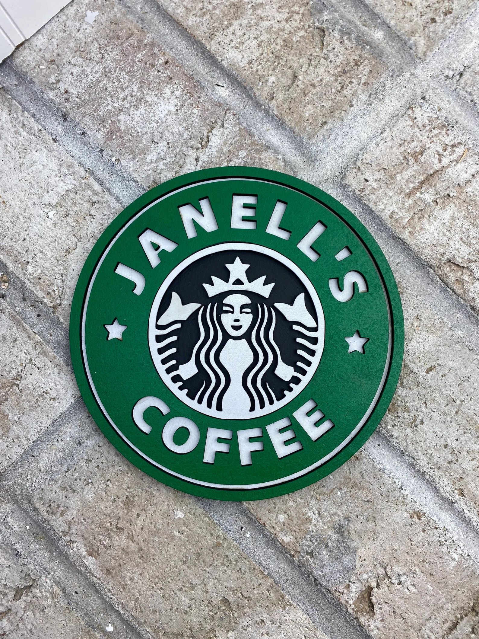 Custom Starbucks Inspired Logo / Personalized Starbucks - Etsy | Etsy (US)