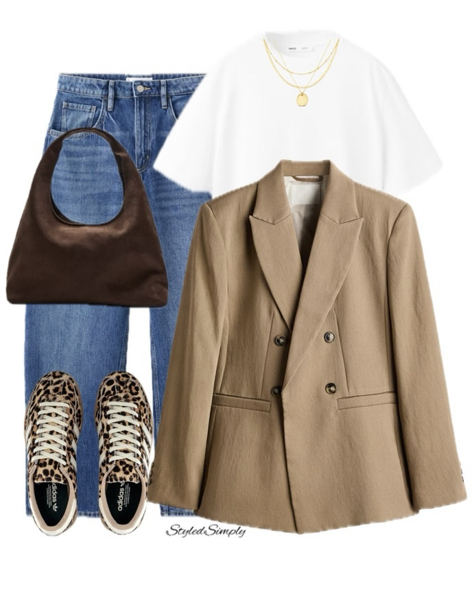 Casual Blazer looks for Spring.

Styling a blazer with a basic white t-shirt and jeans something you can wear on repeat. 

#springoutfit #neutralstyle #everydaystyle #affordablefashion #highstreetstyle #effortlessstyle #streetstyle #dailyoutfit #everydayoutfit


#LTKspringtrends #LTKeurope #LTKspring