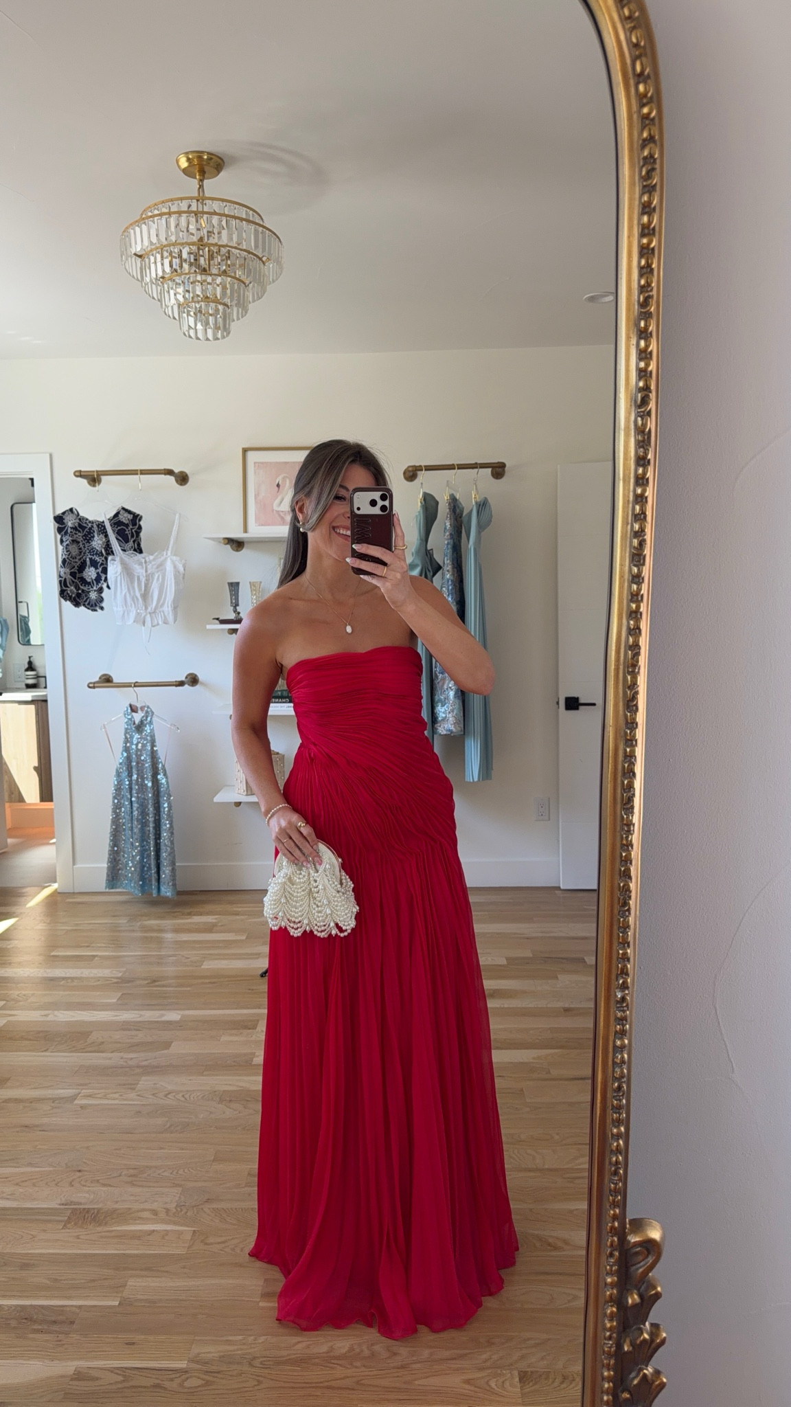 red strapless pleated amazon Spring dress for wedding guest or special occasion 

Wearing my usual 2

divi: emerson15

Wedding guest
Resortwear
Destination wedding
Formal event
Spring event
Summer party
Special occasion


#LTKSeasonal #LTKootd #LTKgrwm