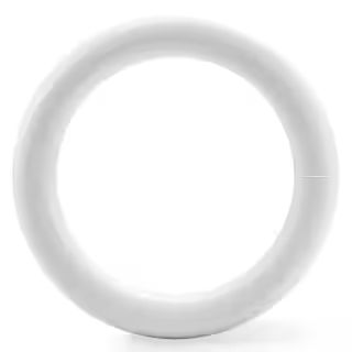 FloraCraft® CraftFōM 10" Extruded Wreath White | Michaels Stores