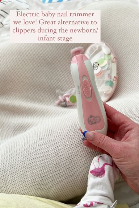 Electric baby nail trimmer 

Baby must-have // newborn must-have 

#LTKbaby #LTKfamily