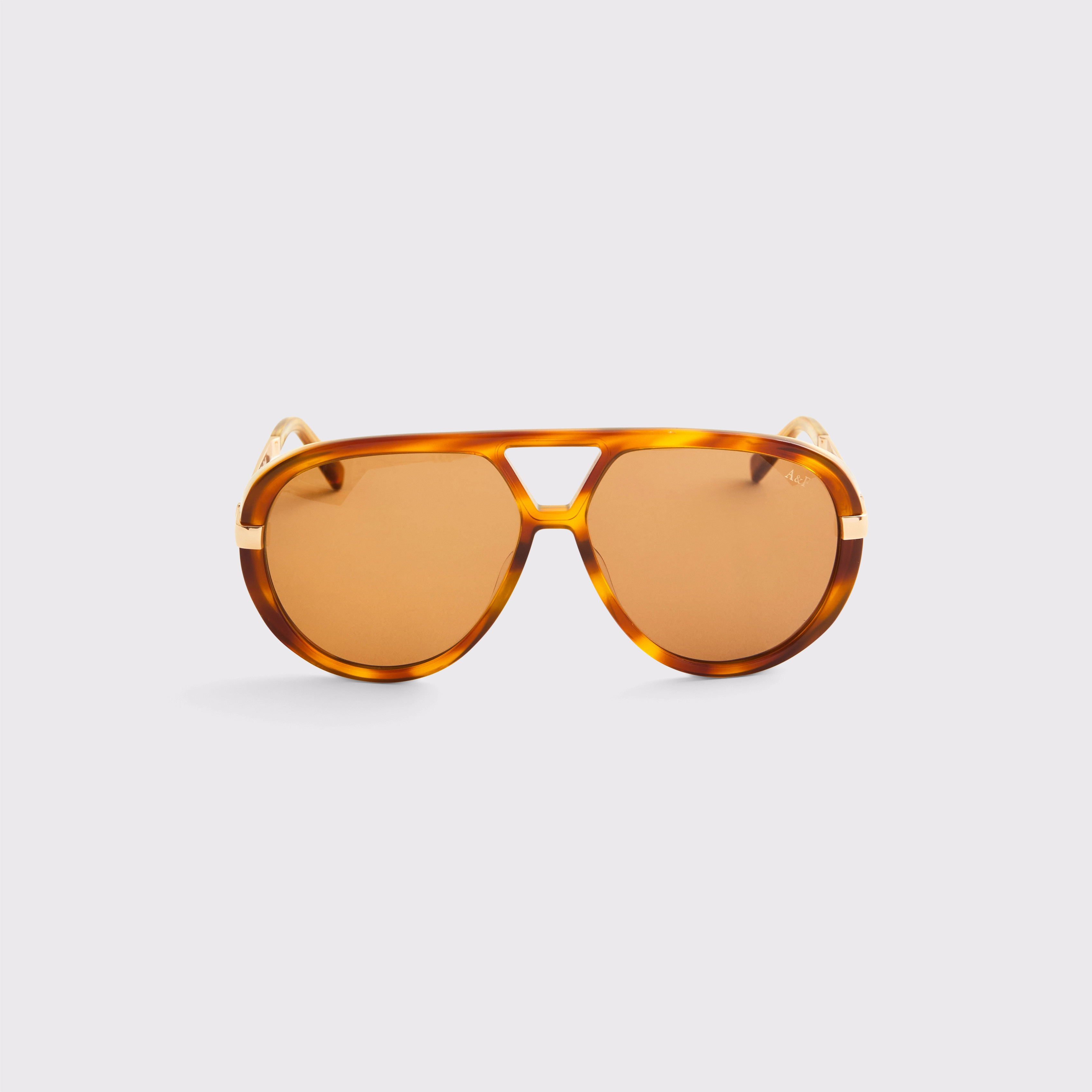 Oversized Aviator Sunglasses | Abercrombie & Fitch (US)