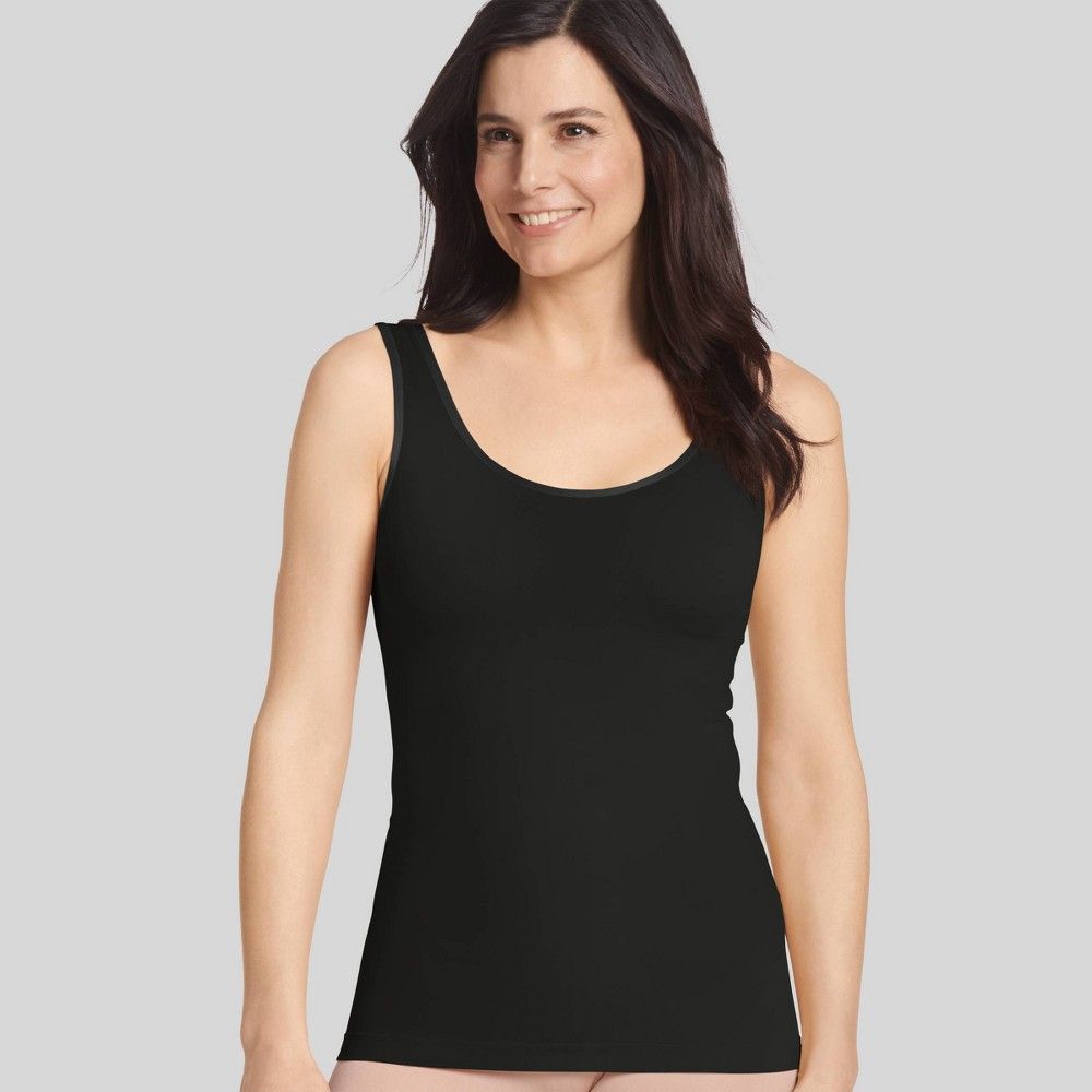 Jockey Generation Women's Slimming Tank Undershirt - Black S | Target