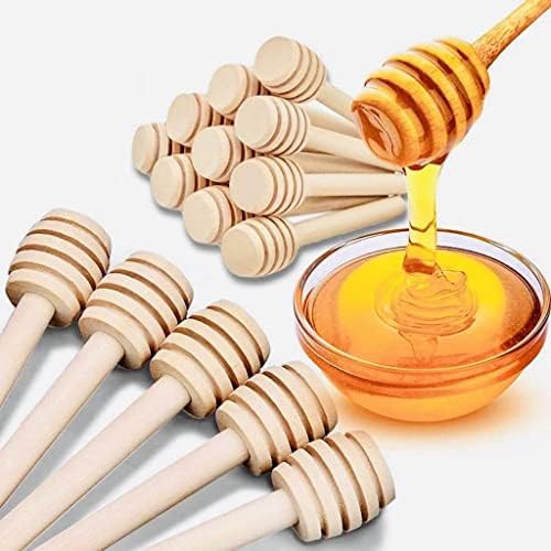 30 palitos de miel ecológicos, mini palitos de agitación de madera de 3 pulgadas, pequeño palito agi | Amazon (US)