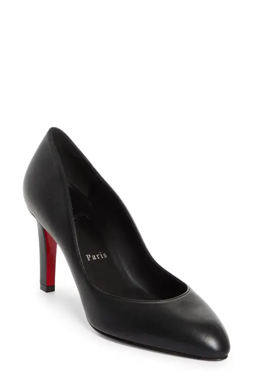 Christian Louboutin Fannylove Pump in Black/Black at Nordstrom, Size 7.5Us | Nordstrom