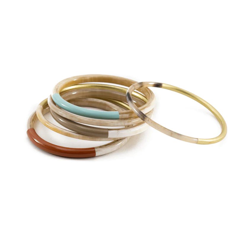 Autumn Metallic Bangle Set | Sunshine Tienda